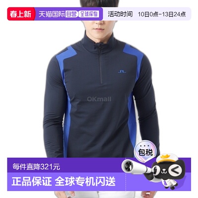 韩国直邮J.LINDEBERG Lukas 四分之一拉链中层 (GMJS10952-O516)