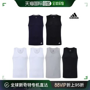 Adidas T恤 韩国直邮Adidas 套 男士 背心 吊带 基本款 款