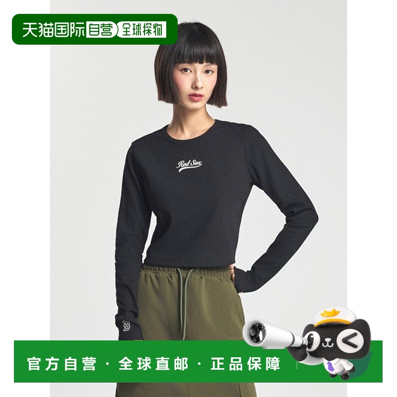 韩国直邮MLB 女士女装T恤3FTSV1044-43BKS高档舒适 时尚简约百搭