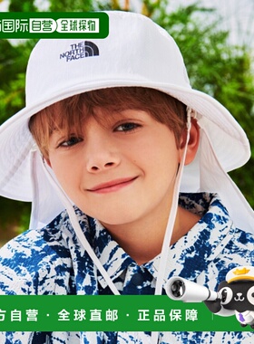 韩国直邮THE NORTH FACE KIDS儿童童装帽子NE3HQ02SWHT北面遮阳帽