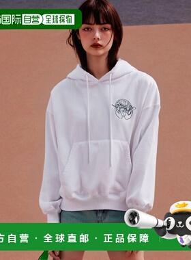 韩国直邮Off White 连帽卫衣OMBB110S23FLE0030110HAND ARROW HOO