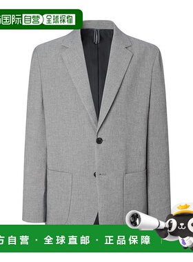 韩国直邮HAZZYS [25FW] 米色微图案夹克 HZJA5C236I2羊毛