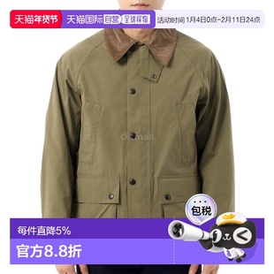 韩国直邮Barbour OS Peached Bedale男士夹克沙色MCA0933 SN71
