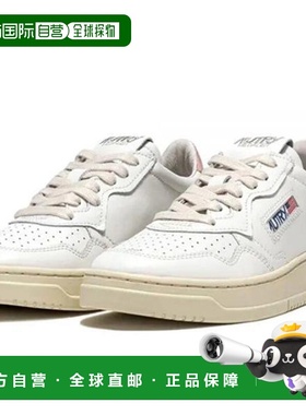 韩国直邮AUTRY Autry Medalist Low 男士运动鞋 白色 粉色 AULM L