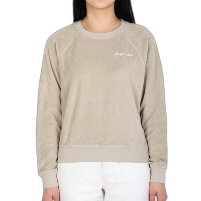 韩国直邮Sporty&Rich Syracuse 毛圈布圆领毛衣 - 大象/高档