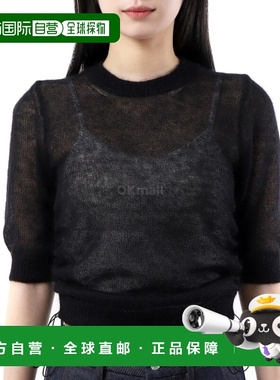 韩国直邮Cecilie Bahnsen VIDEL 顶级细马海毛白色 (4.24KNI50003