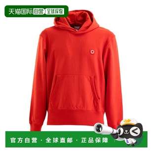 连帽T恤 连帽衫 FF55SW2554MC21 红色卫衣帽衫 中号 韩国直邮Kenzo