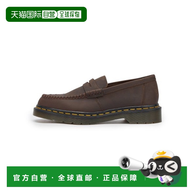 韩国直邮DR.MARTENS马丁博士正品休闲皮鞋男女同款Penton Dark Br