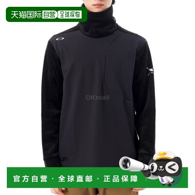 韩国直邮OAKLEY 骷髅舒适龟 5.0 (FOA408142-BLACKOUT) 长袖T恤