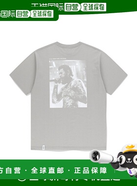 韩国直邮MAHAGRID 男士T恤MG2EMMT520DGR INTERNATIONAL TOUR TEE