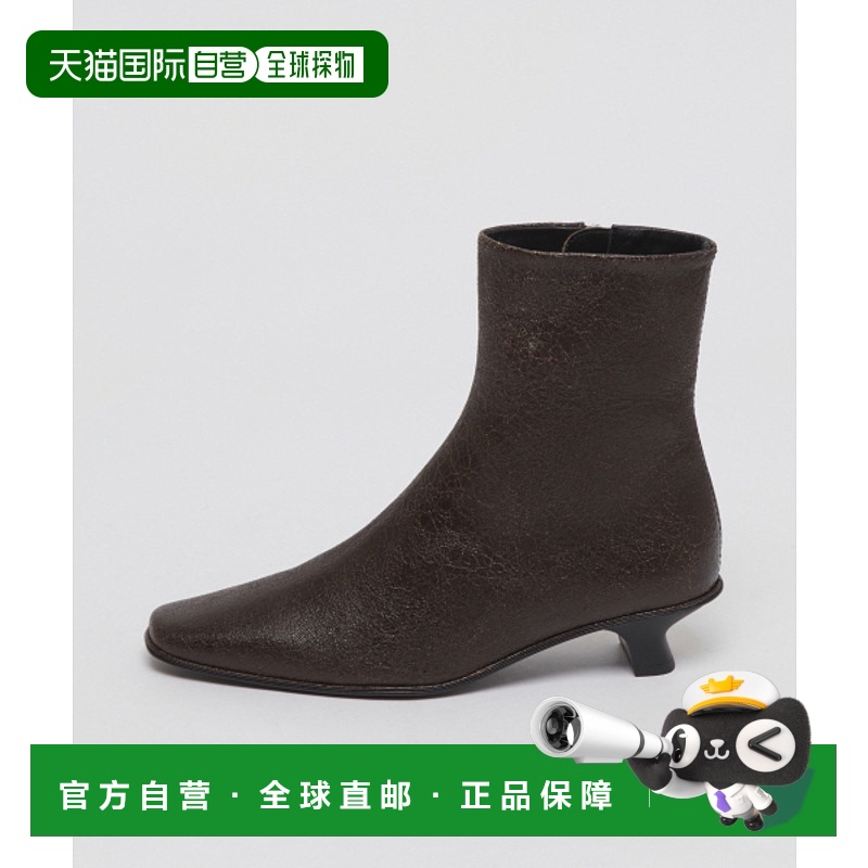 韩国直邮ARCHIVEPKE 女士女鞋时装靴Curve ankle boots(Rusty choc