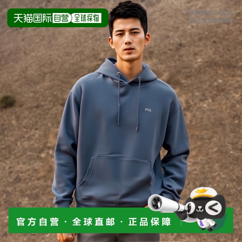 韩国直邮YALE秋冬新款韩版小熊校园日常复古卫衣男女同款YEF1HD30