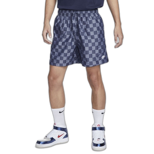 韩国直邮NIKE 男士短裤M NK CLUB FLOW SHORT CHECKERS - MIDNIGH