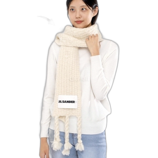 韩国直邮JIL SANDER 围巾 (J47ZZ0119 J14731 105) 围巾马海毛