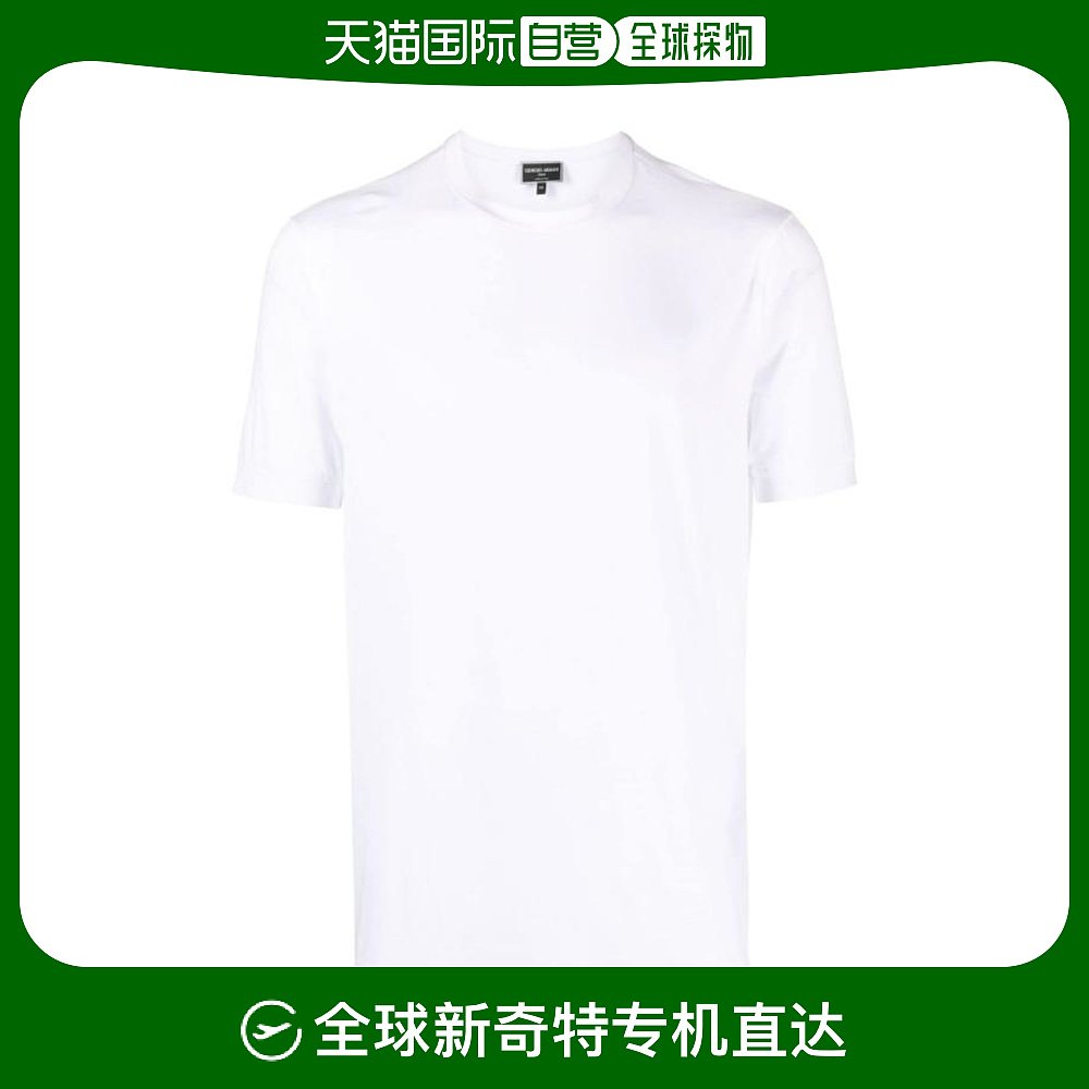 韩国直邮GIORGIO ARMANI24SS短袖T恤男8NST62 SJP4ZU090White