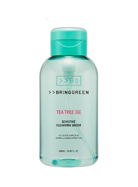 韩国直邮BRING GREEN 芭兰歌林茶树卸妆水 琥珀500ml正品温和