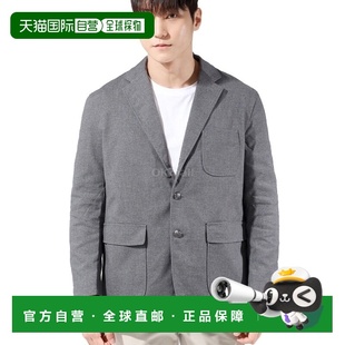 Garments 灰色PC Ivy Hopsack西 Blazer 韩国直邮Engineered