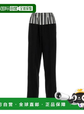 韩国直邮FENDI 西装裤 FR6535AWZBF0GME 黑色 DOM