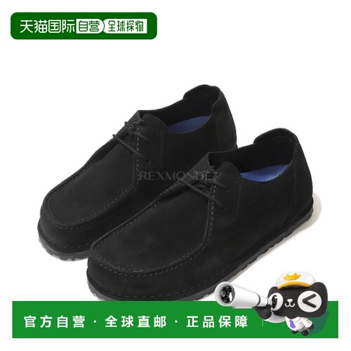韩国直邮BIRKENSTOCK Utti Lace 纯黑色 (1034385) 乐福鞋