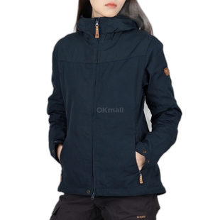 韩国直邮fjallraven瑞典北极狐女式夹克衫外套海军蓝89234/555