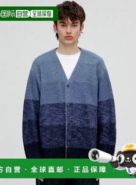 韩国直邮VIVASTUDIO 男士开衫MOHAIR GRADATION CARDIGAN [NAVY]