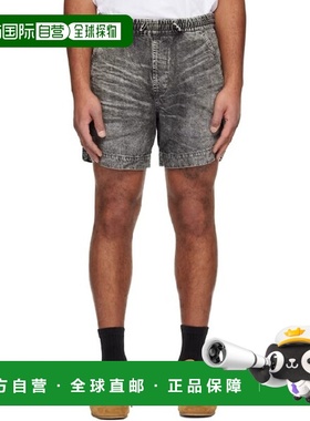 韩国直邮DIESEL 25 FW Diesel 蓝色 D Tenney S1 牛仔短裤 252001