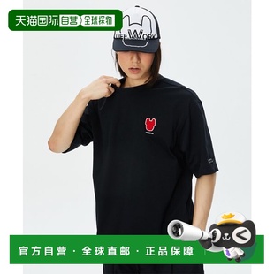 韩国直邮LIFEWORK 公用男士T恤LW232TS120新款纯棉男装