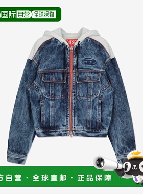 韩国直邮DIESEL  A096460EMAD01D-LILL ONE DENIM HOODIE JACKET