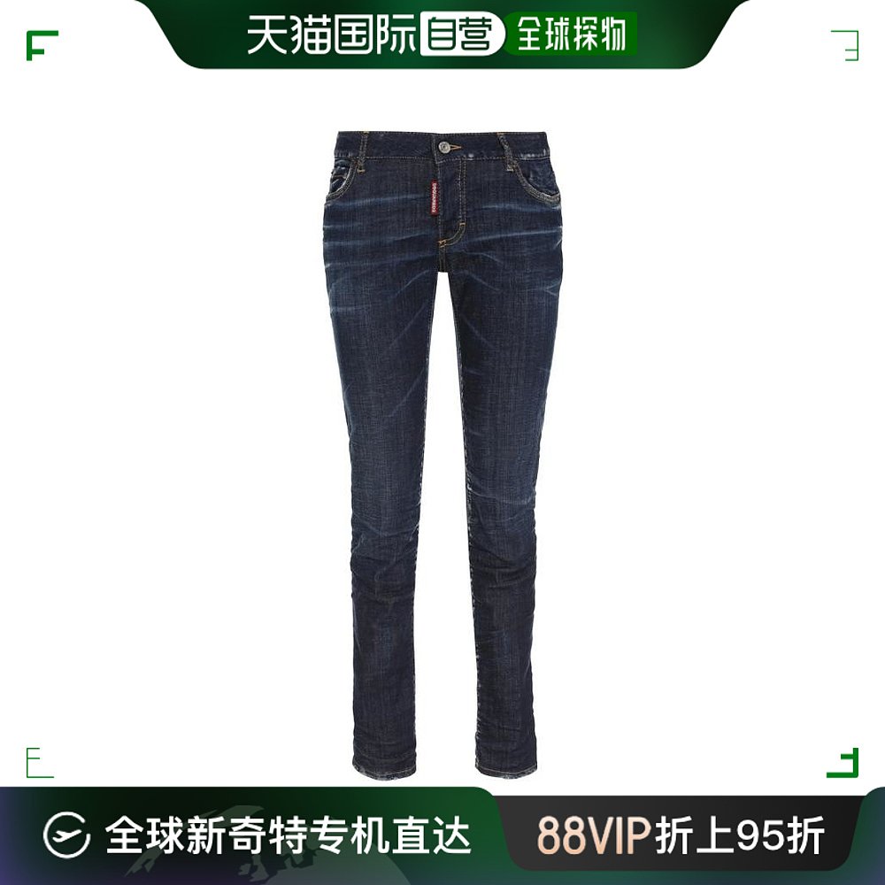 韩国直邮DSQUARED223SS牛仔直筒裤女S75LB0700S30342 470DENIM-封面