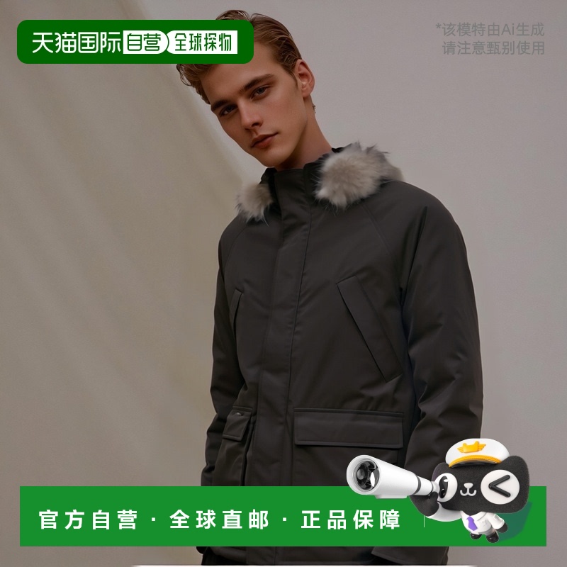 韩国直邮NOBIS 羽绒服HERITAGEBLACKFW22男士高端流行 休闲时尚