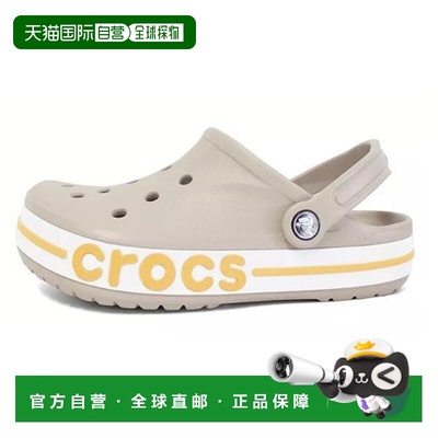韩国直邮crocs Savezone05 Bayaband 木屐凉鞋 米色 205089-2V3 (