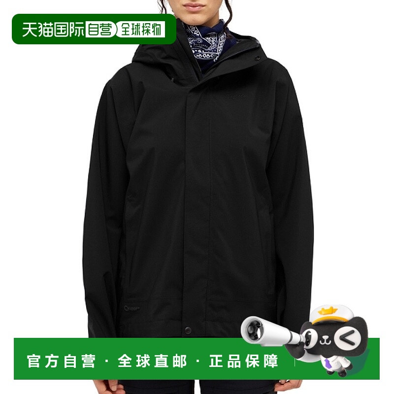 韩国直邮HAGLOFS Breeze Proof 夹克 W`s 纯黑色 (607681-2C5) 防