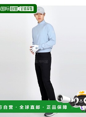 韩国直邮G/Fore高尔夫休闲长裤黑色时尚潮流5口袋4向弹力直筒裤