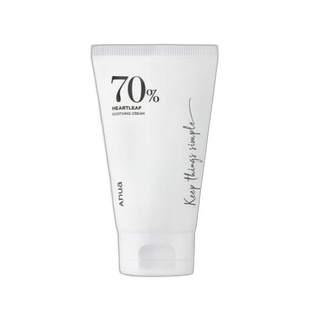 韩国直邮ANUA 鱼腥草70% 舒缓面霜100ml正品保湿修护护肤品甘油