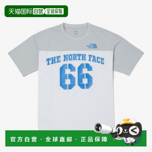 韩国直邮THE NORTH FACE KIDS儿童童装T恤NT7UQ06TLGY北面新款