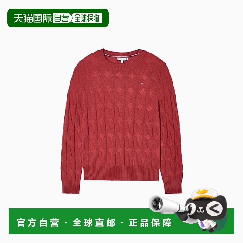 韩国直邮TOMMY HILFIGER 柔软羊毛线衫 T22F7KTO080WT1XIT