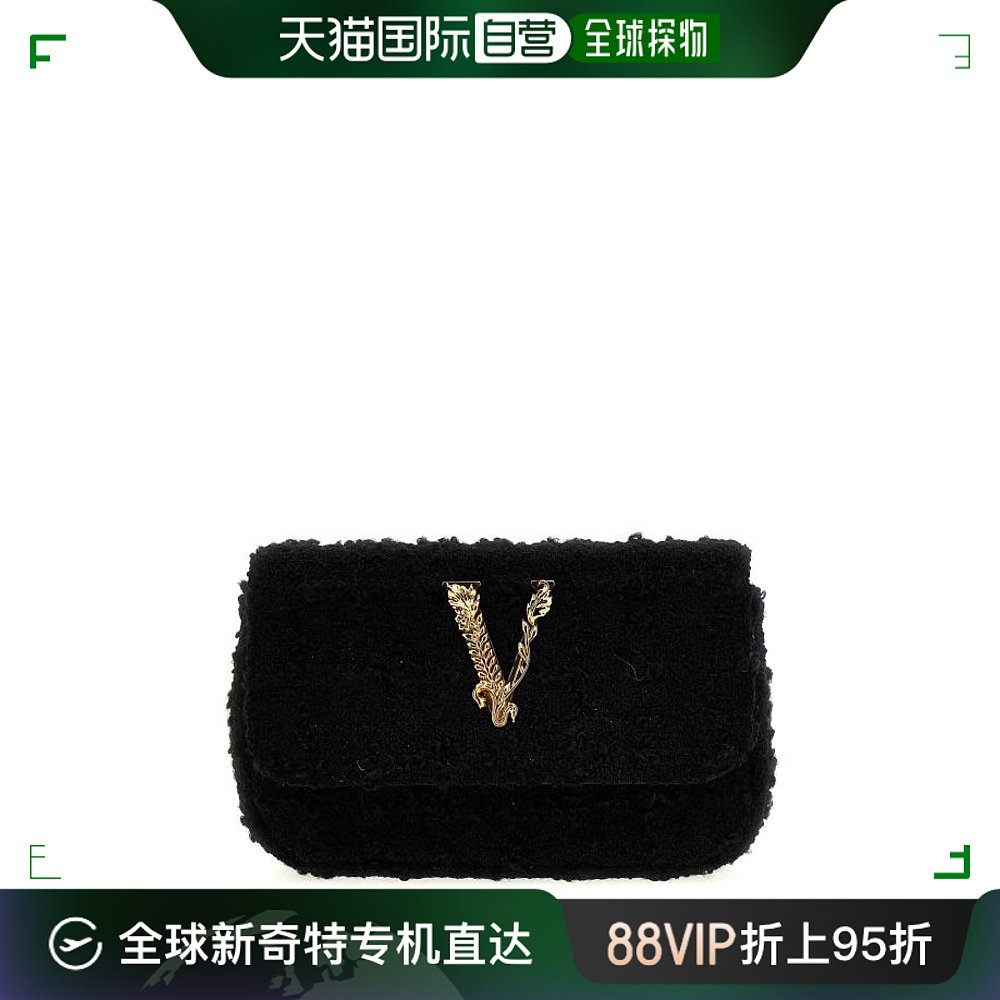 韩国直邮VERSACE24SS斜挎包女DBFI0021A100641B00V Black 箱包皮具/热销女包/男包 手拿包 原图主图