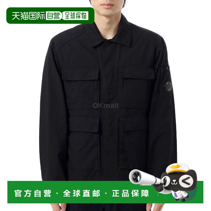 韩国直邮CP COMPANY 斜纹中号夹克（19CMOW070A 110305G 999） 夹
