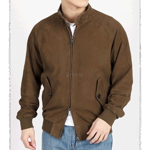 韩国直邮BARACUTA BRCPS0939 UT2623 毛衣 斯韦德皮革外套 男士冬