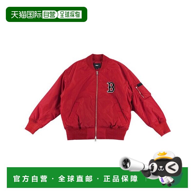 韩国直邮MLB MLB 官方徽标软垫棒球毛衣 3AJPB0124-43WIS