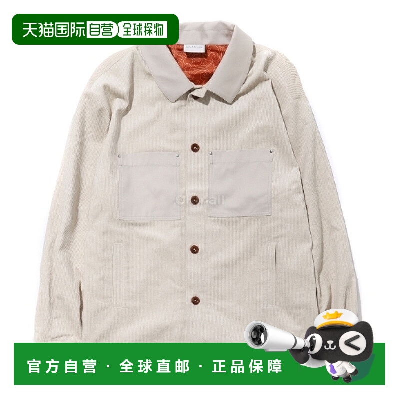 韩国直邮DROLE DE MONSIEUR La Surchemise 灯芯绒夹克 男士休闲
