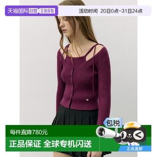 韩国直邮rolarola英新款 306644196 少女甜美清新春季 针织衫