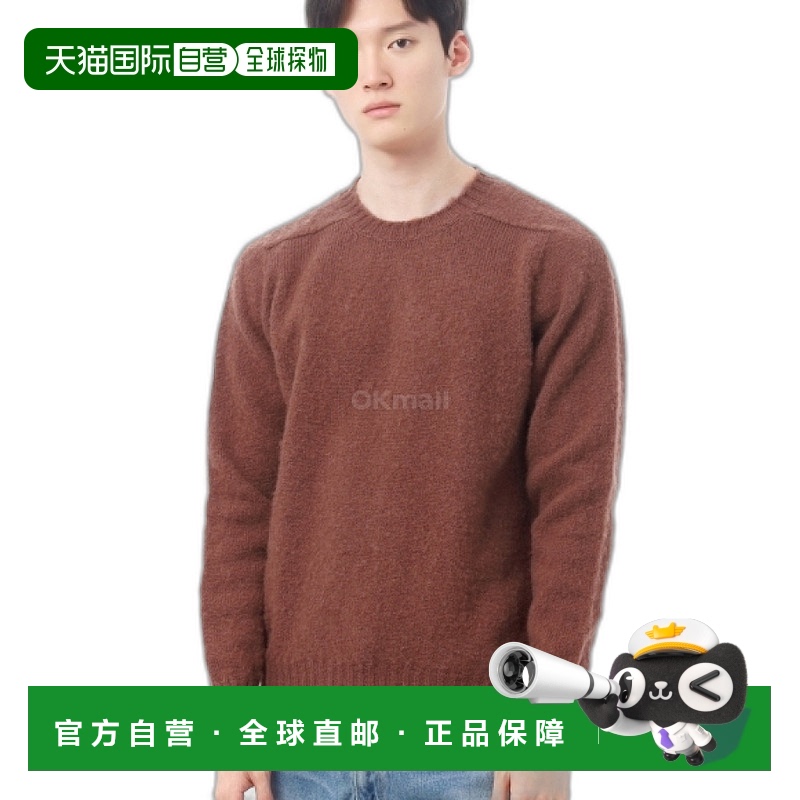 韩国直邮HOWLIN' 毛茸茸的熊坚果 圆领针织羊毛毛衣