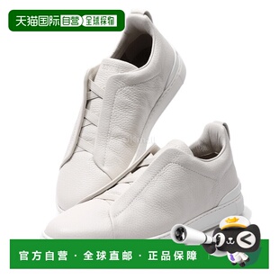 韩国直邮Ermenegildo Zegna 鹿皮三重缝线运动鞋 (LHCVO S4667Z P