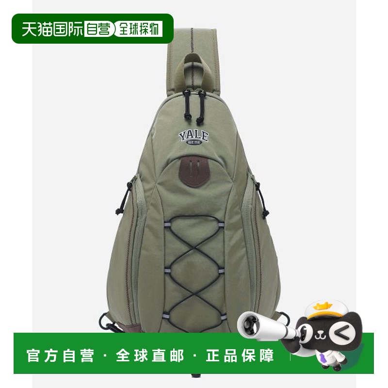 韩国直邮YALE 2 TONE ARCH SHOULDER BAG SAGE GREEN单肩包YD08BG