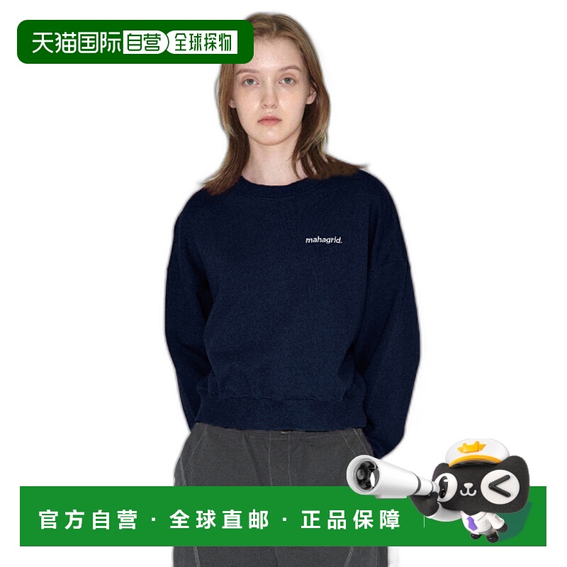 韩国直邮MAHAGRID 女士女士卫衣/绒衫MG2EFFM471ANV ORIGIN LOGO C