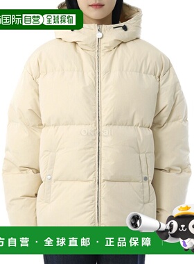 韩国直邮IENKI IENKI LUNA 夹克-ENNIO 米色 羽绒/填充物鹅绒