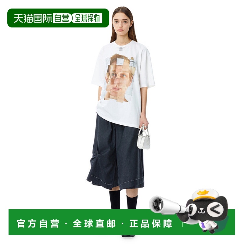 韩国直邮ADER ERROR 公用T恤Montage t-shirt 01 Off white 30578