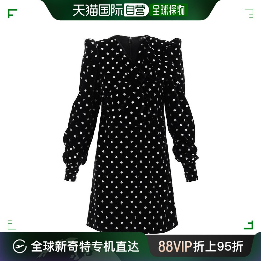 韩国直邮BALMAINFall   winter短连衣裙女BF0R9081VD93 EAC 女装/女士精品 连衣裙 原图主图