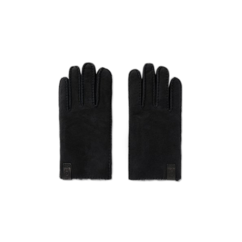 韩国直邮UGG 21696BLKWHIPSTITCH SHEEPSKIN GLOVE (M) - BLACK手